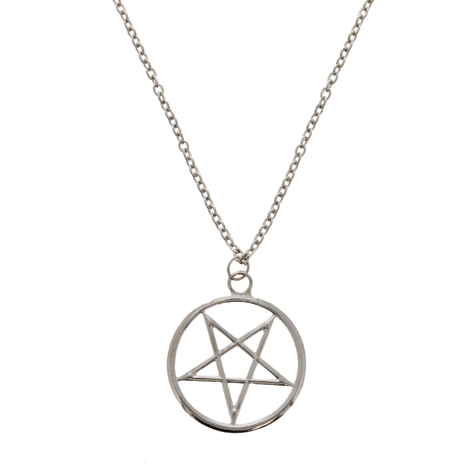 Large Pentagram Pendant Necklace