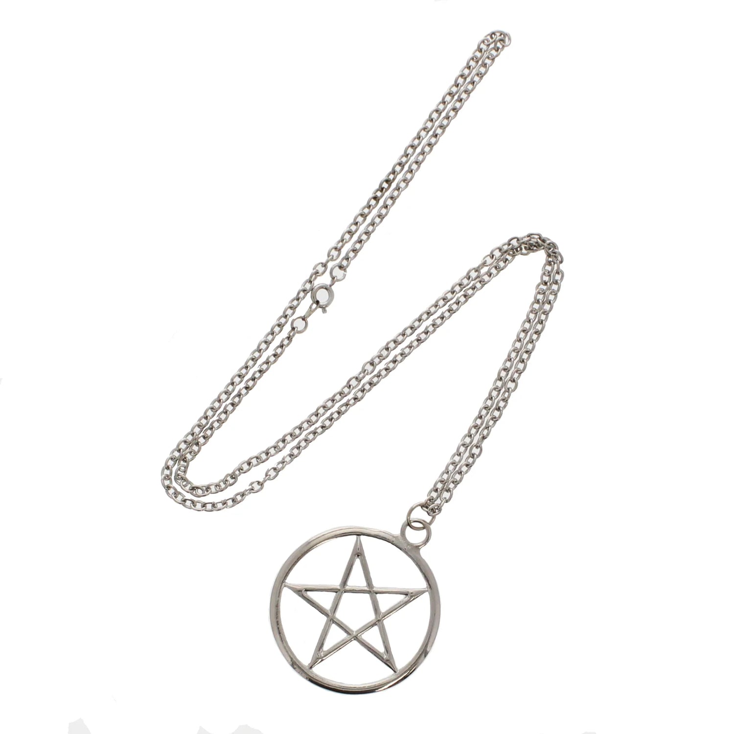 Large Pentagram Pendant Necklace