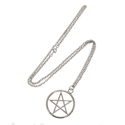 Large Pentagram Pendant Necklace