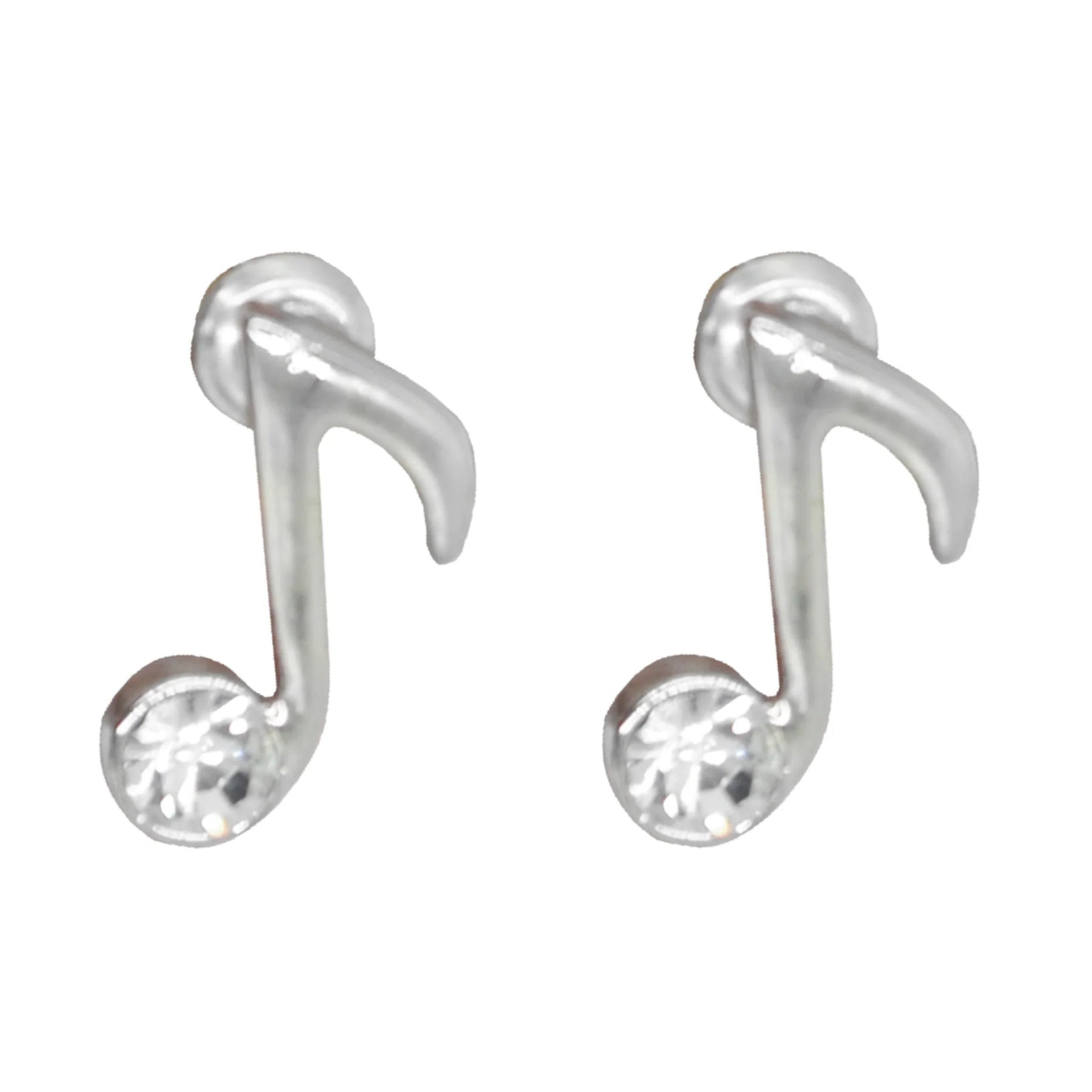 Musical Note Stud Earrings