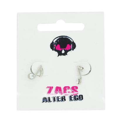 Musical Note Stud Earrings