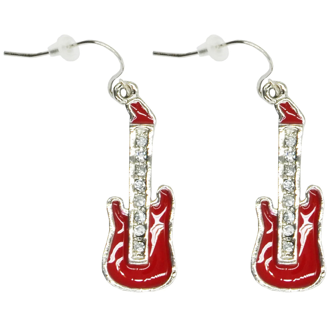 Electric Guitar Earrings (various colours)
