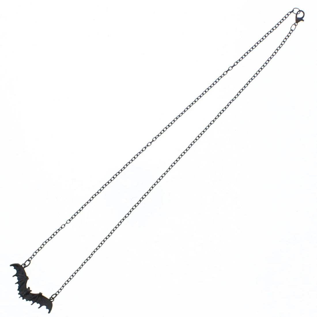 Black Bat Chain Necklace