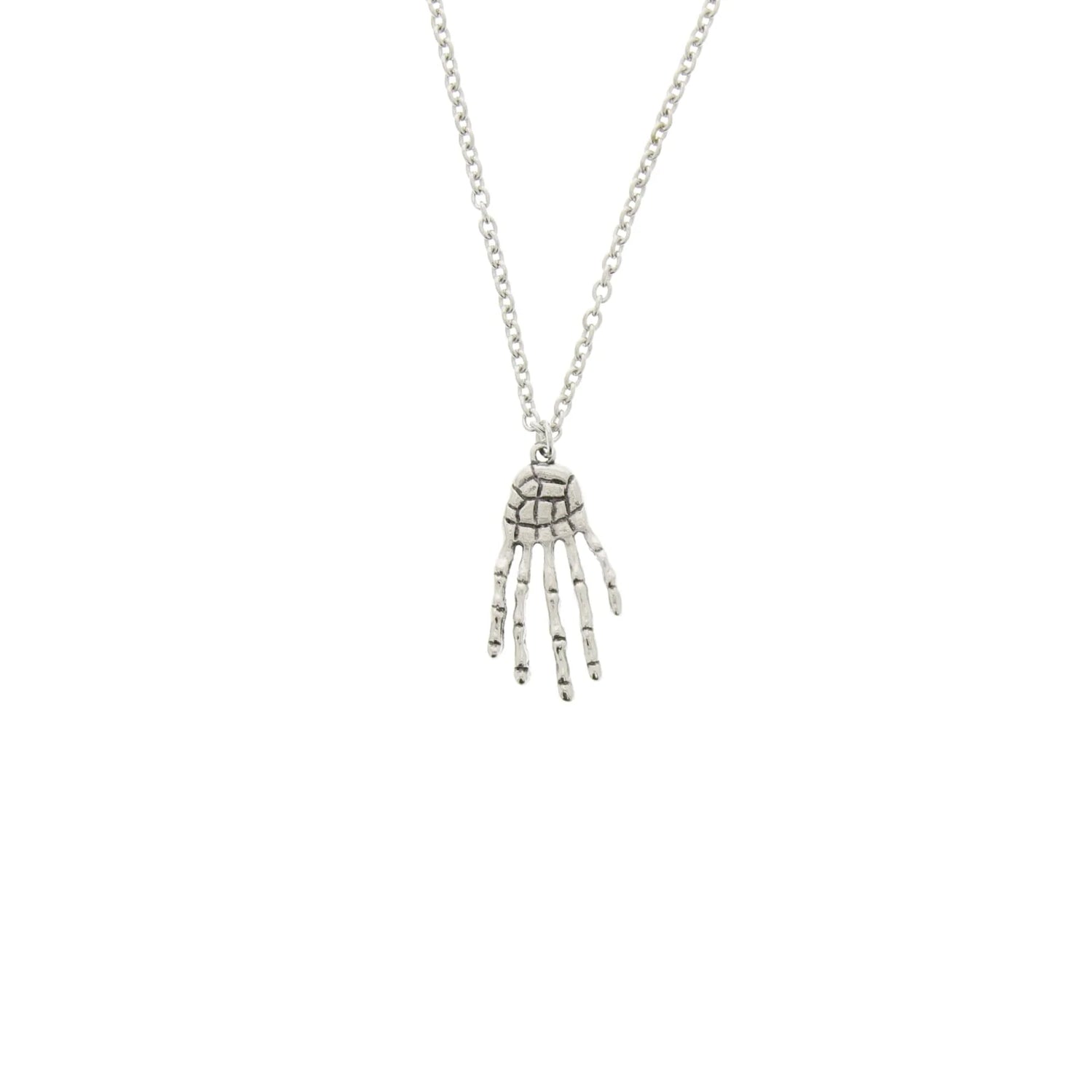 Skeleton Hand Necklace