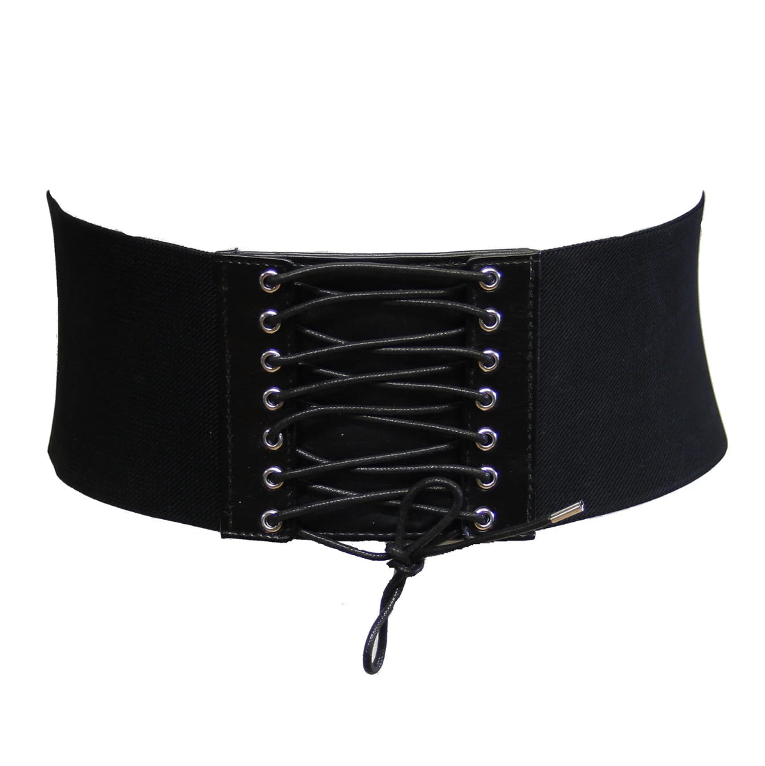 Elasticated Waist Lace Up Corset Belt - ZBELT501