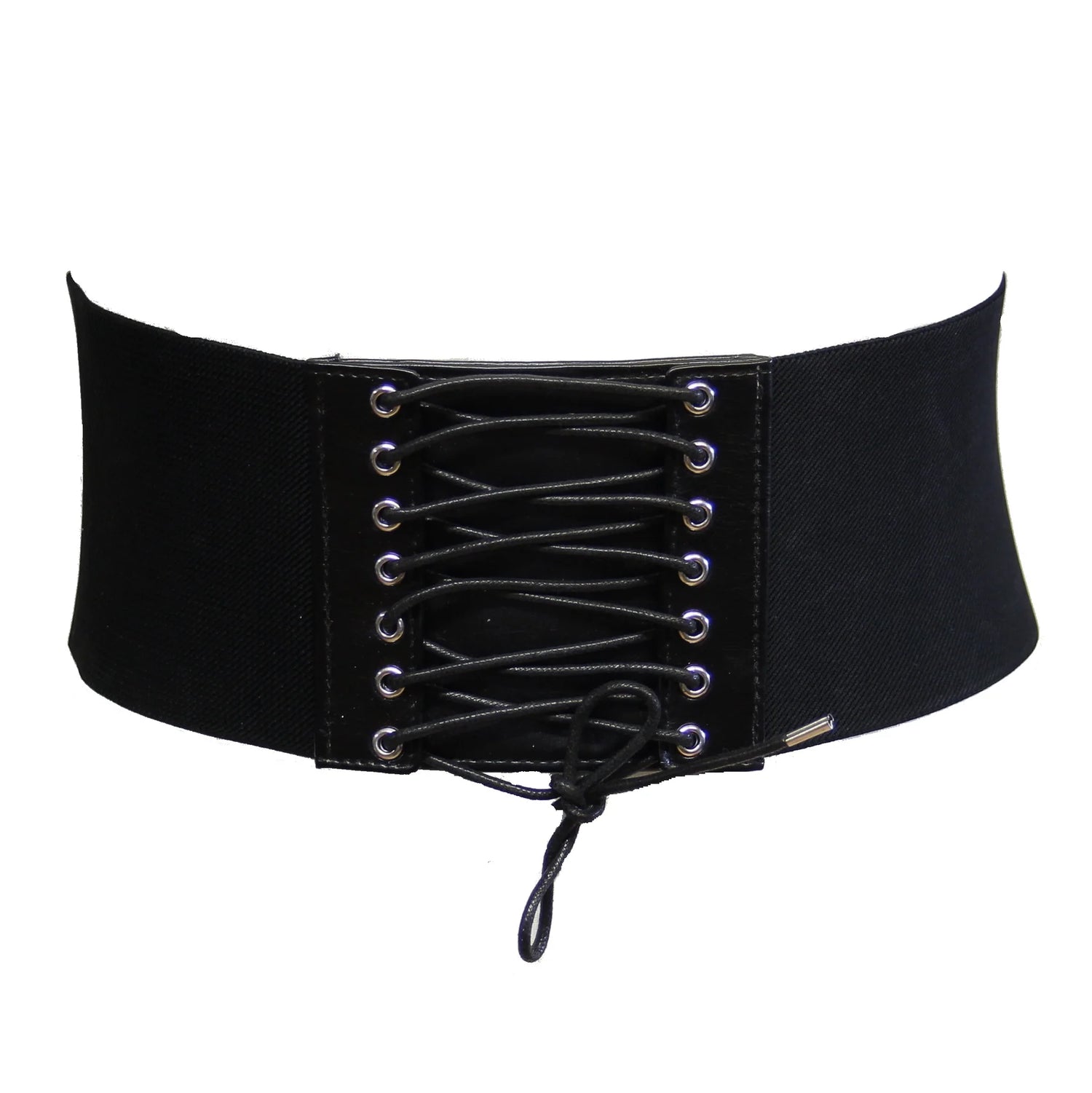 Elasticated Waist Lace Up Corset Belt - ZBELT501