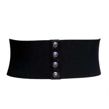 Elasticated Waist Lace Up Corset Belt - ZBELT501
