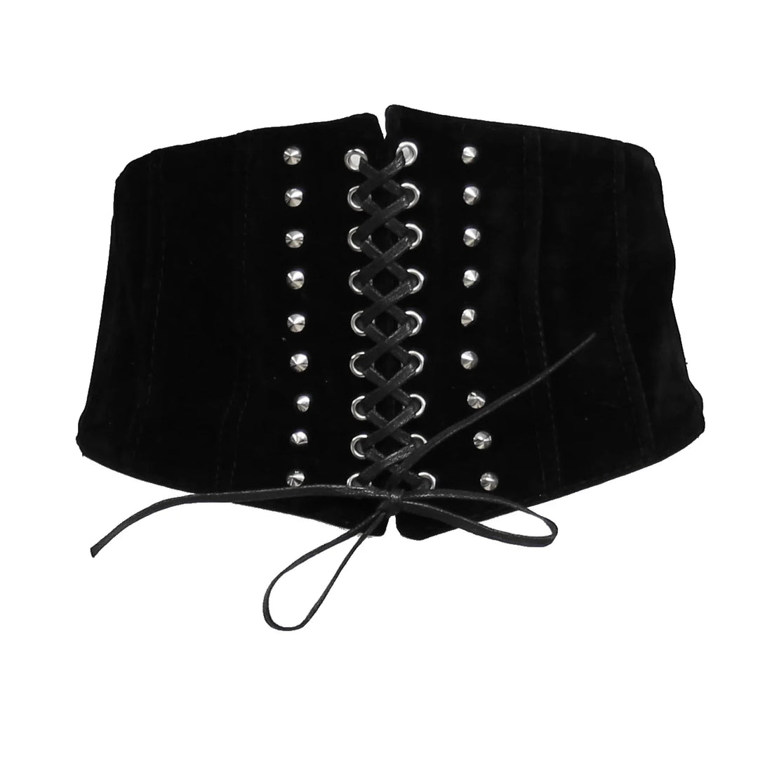 Very Wide Elasticated Waist Lace Up Corset Belt - ZBELT506