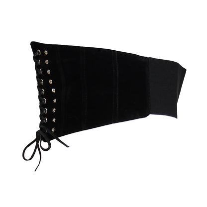 Very Wide Elasticated Waist Lace Up Corset Belt - ZBELT506