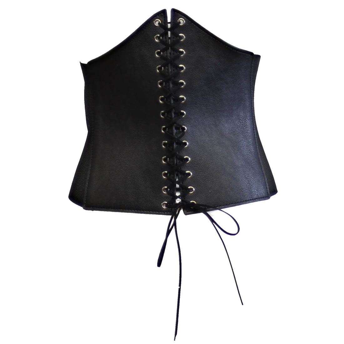 Very Wide Arched Elasticated Waist Lace Up Corset Belt - ZBELT507