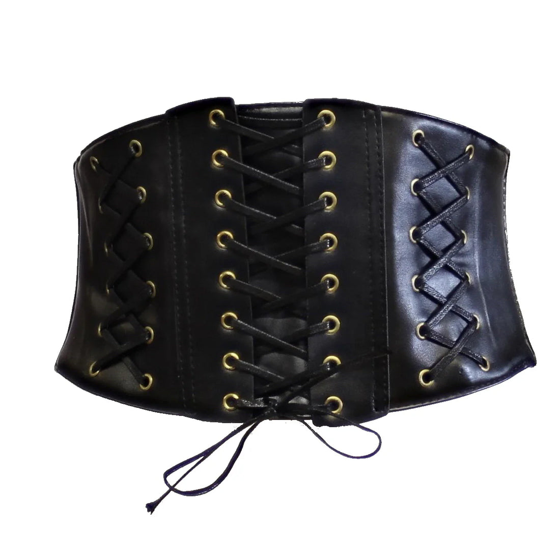 Very Wide Elasticated Waist Lace Up Corset Belt - ZBELT512