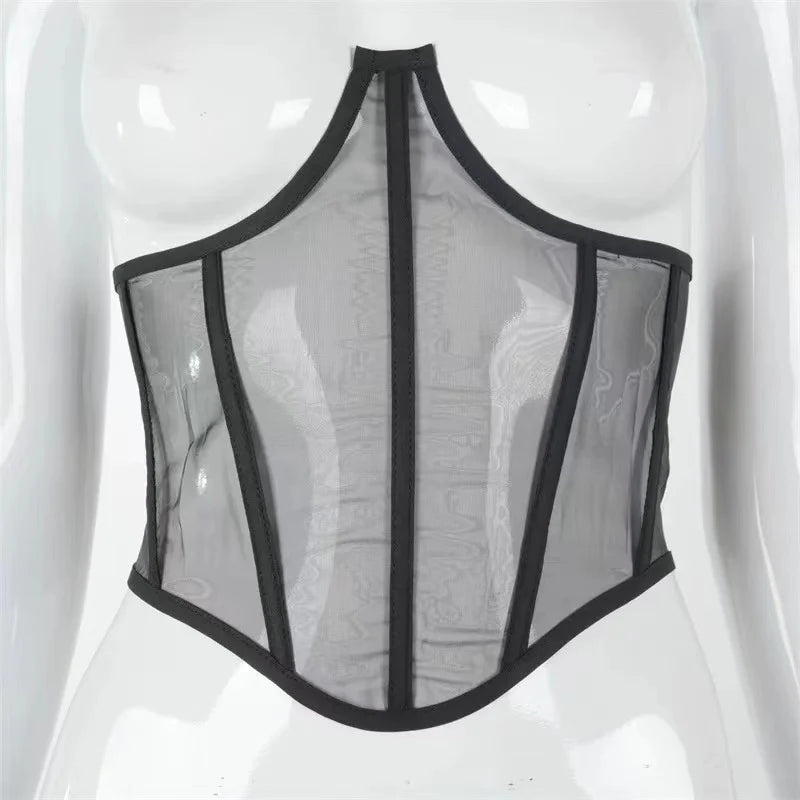 See Through Underbust Corset- ZBELT528