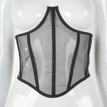 See Through Underbust Corset- ZBELT528