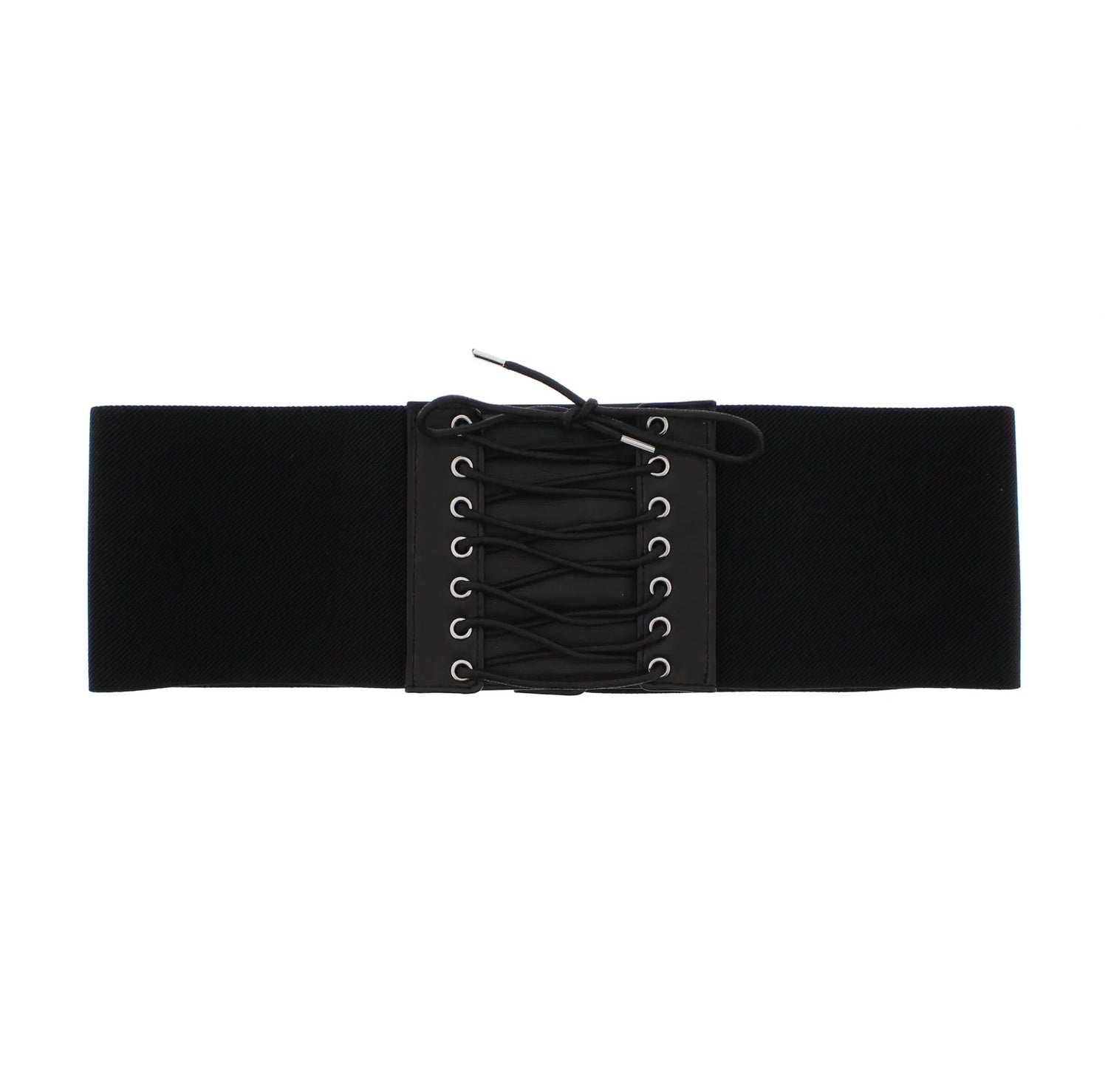 Elasticated Waist Lace Up Corset Belt - ZBELT501