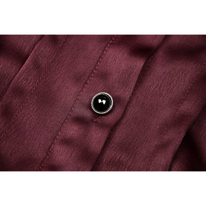 Gothic wine red elegant blouse (✦ Dark In Love)