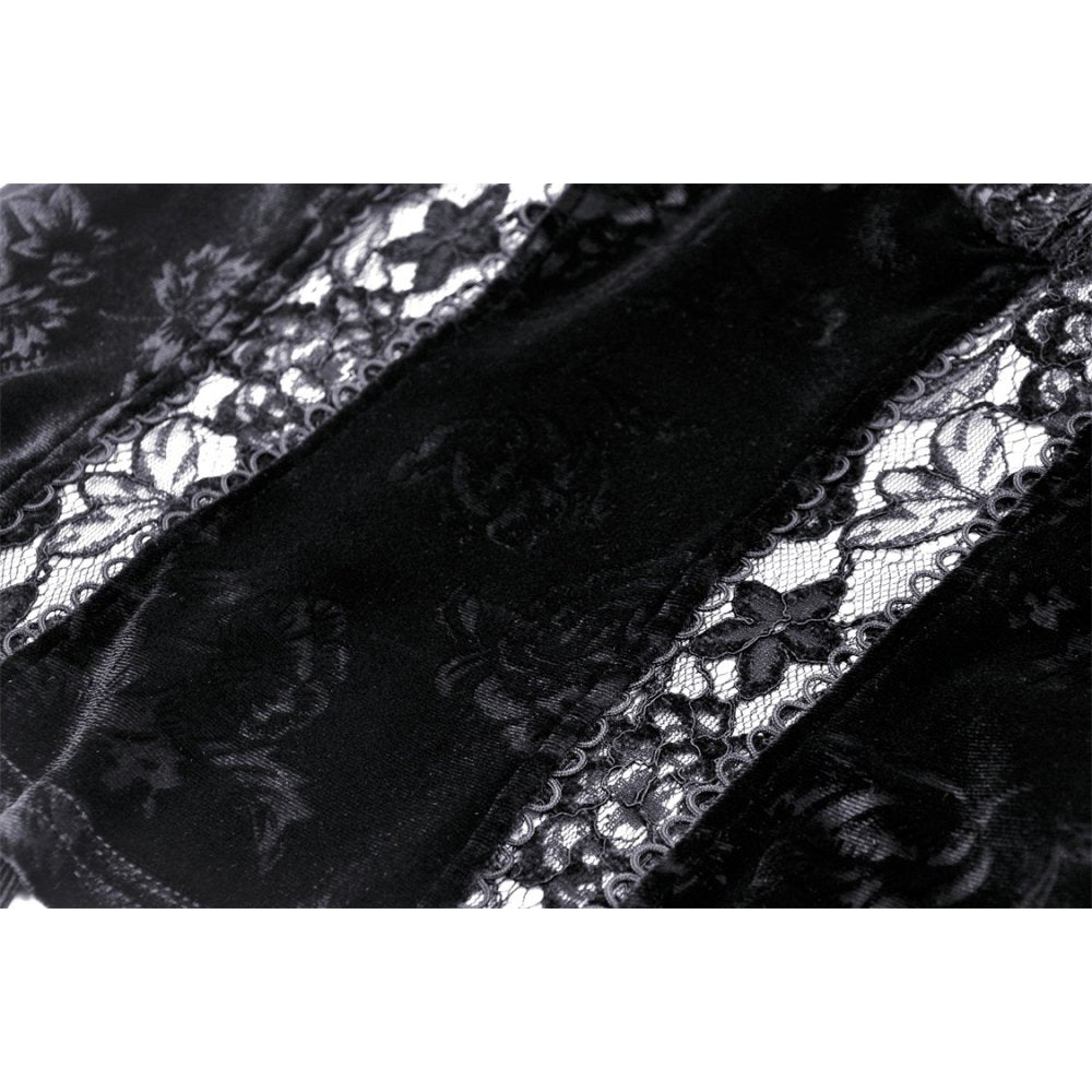 Gothic hollow out sexy lace top (✦ Dark In Love)