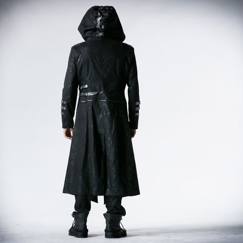 SOLD! Gothic Mens Long Winter Coat (✦ Punk Rave) Y-364 - ONE-OFF/Einzelstück - Size X-Large