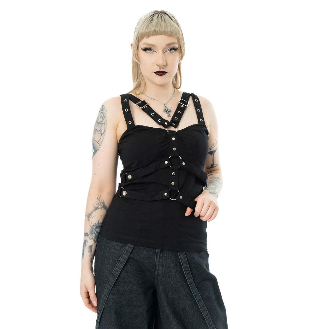 Amaranth Top (Black) (✦ Poizen Industries)