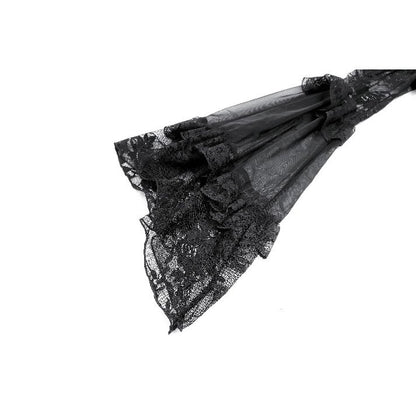 Gothic Lace Shrug with Layered Mesh and Flare Sleeves (✦ Dark In Love) BW188