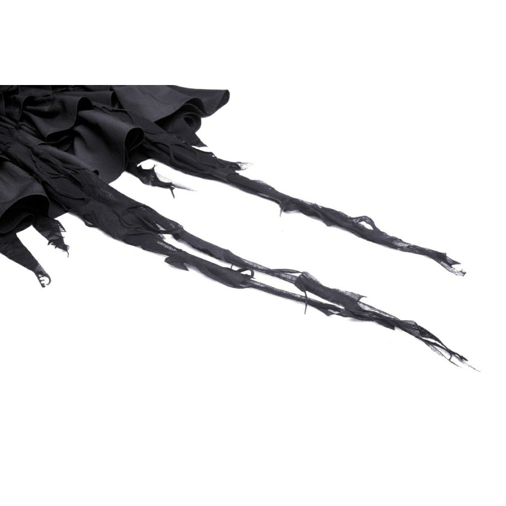 Devil cool high low layered strap dress (✦ Dark In Love)