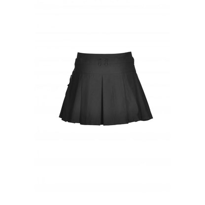 Pleated mini skirt with bag (✦ Dark In Love) KW209