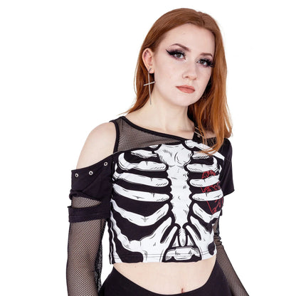 Bare Bones Top (Black) (✦ Heartless)