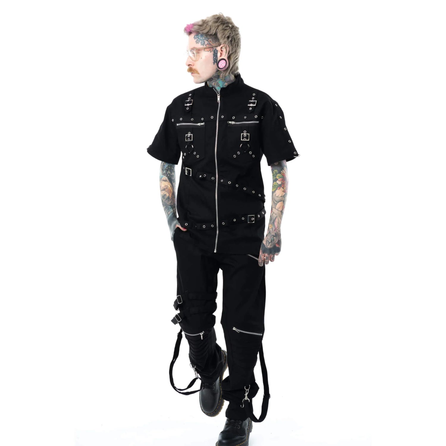 Bates Shirt (Black) (✦ Poizen Industries)