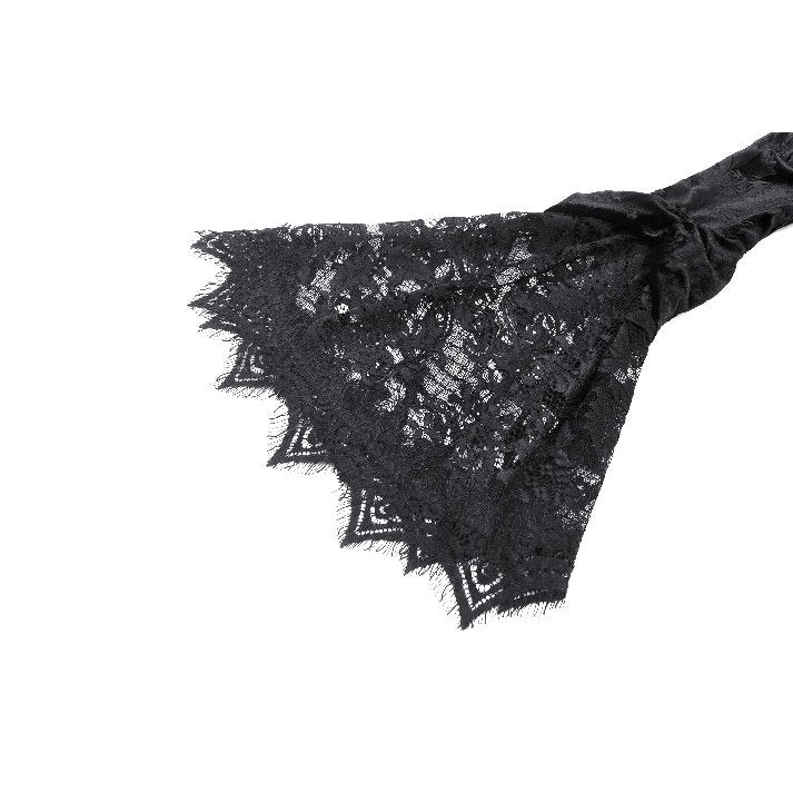Gothic Embossed Velvet and Lace Long Outwear (✦ Dark In Love) JW273