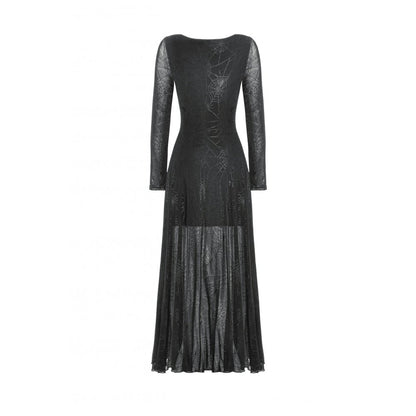 The Gothic Elegant Spider Long Dress (✦ Dark In Love)
