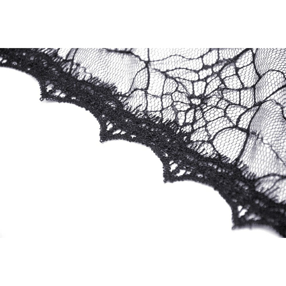 Gothic sexy spider exaggerated sleeves hooded cape (✦ Dark In Love) BW113