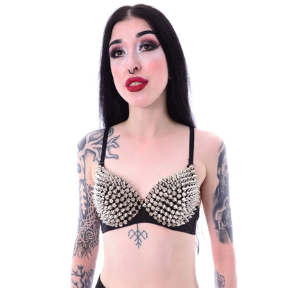 Cone Stud Bra (✦ Poizen Industries)