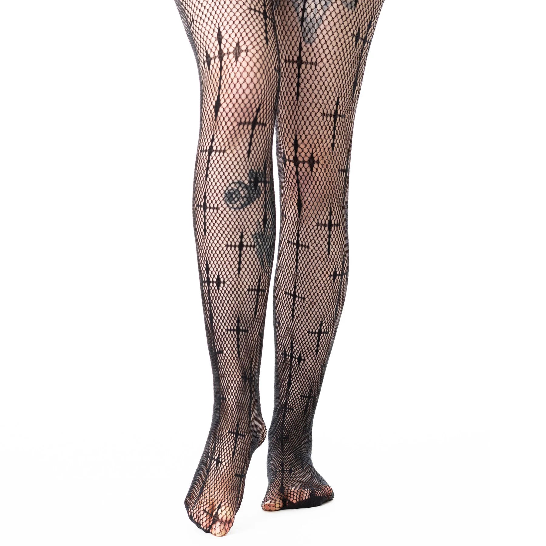 Coven Cross Tights (Black) (✦ Poizen Industries)