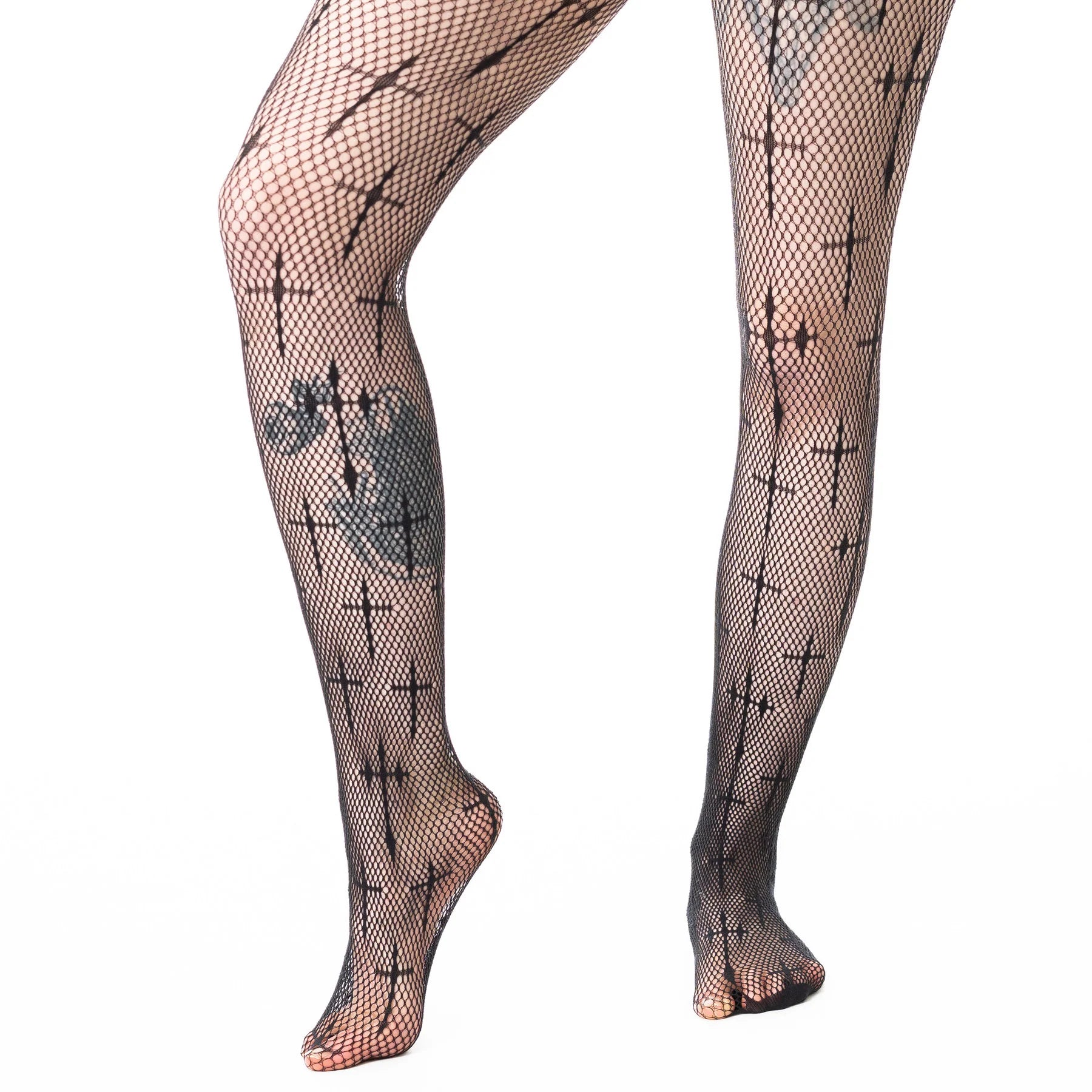 Coven Cross Tights (Black) (✦ Poizen Industries)