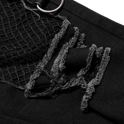 Punk Decadent Trousers (Black) (✦ Punk Rave) WK-503XCM