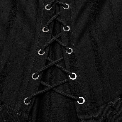 Punk Layered Heavy Industry Skirt (✦ Punk Rave) WQ-718BQM
