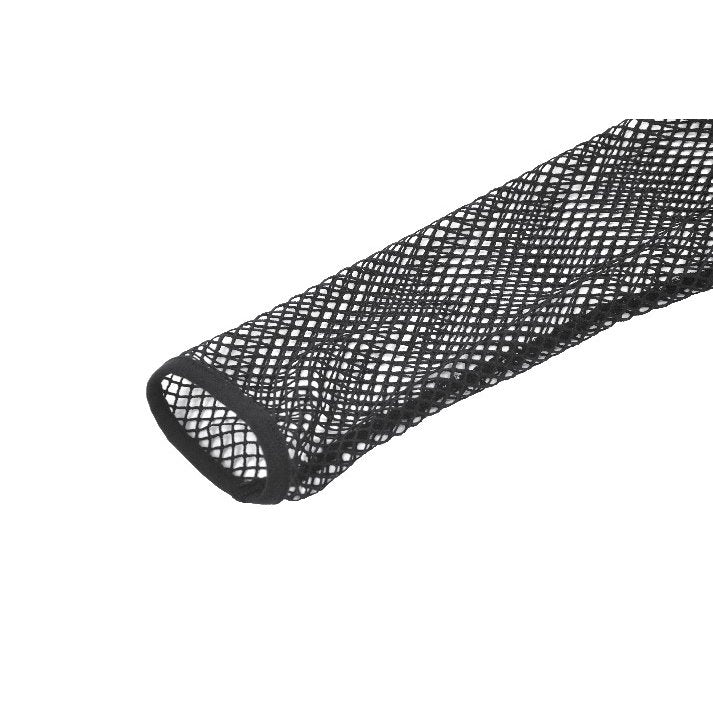 Punk Knitted Top with Mesh Overlay and Shoulder Buckle Details (✦ Dark In Love)