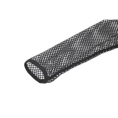 Punk Knitted Top with Mesh Overlay and Shoulder Buckle Details (✦ Dark In Love)