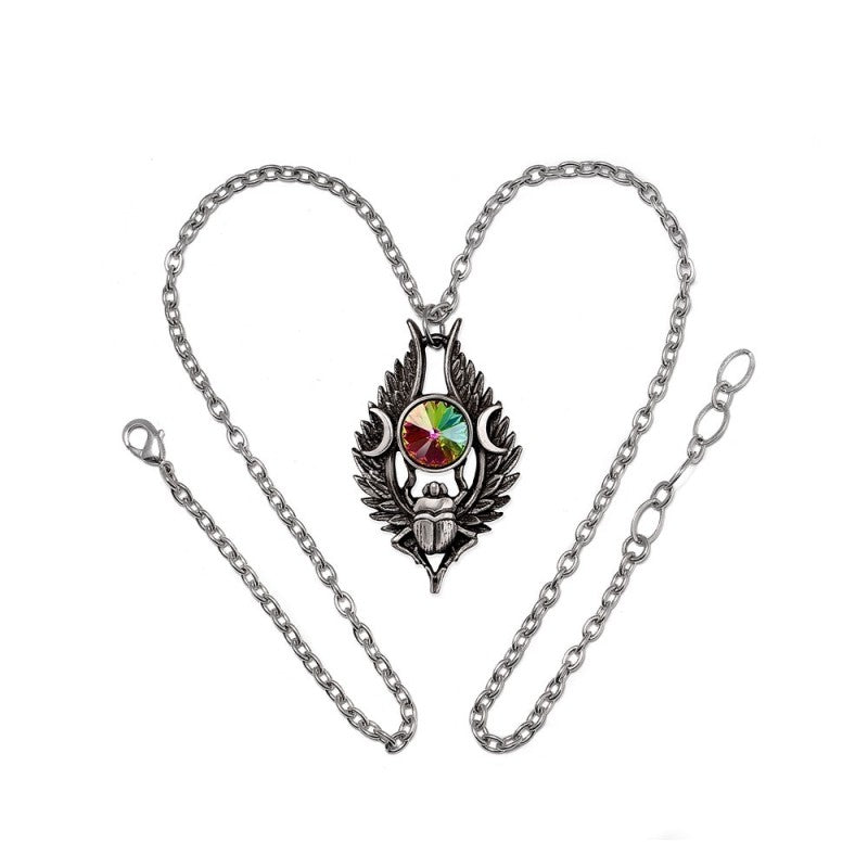 Dea Umbra Nili – Dark Goddess Of The Nile Necklace (✦ Alchemy England)