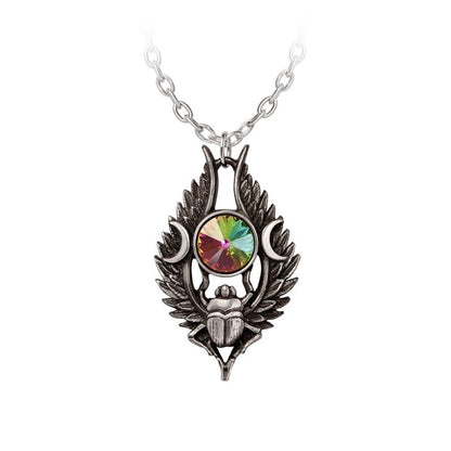 Dea Umbra Nili – Dark Goddess Of The Nile Necklace (✦ Alchemy England)