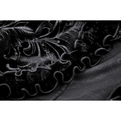Gothic patterned velvet lace flared sleeves shrug (✦ Dark In Love) BW119
