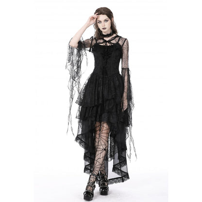 Gothic sexy spider exaggerated sleeves hooded cape (✦ Dark In Love)