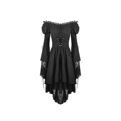 Gothic decadent longsleeves cocktail dress (✦ Dark In Love)