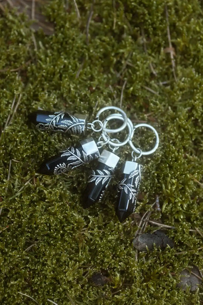 CRYSTAL FERN EARRINGS (✦ Restyle)