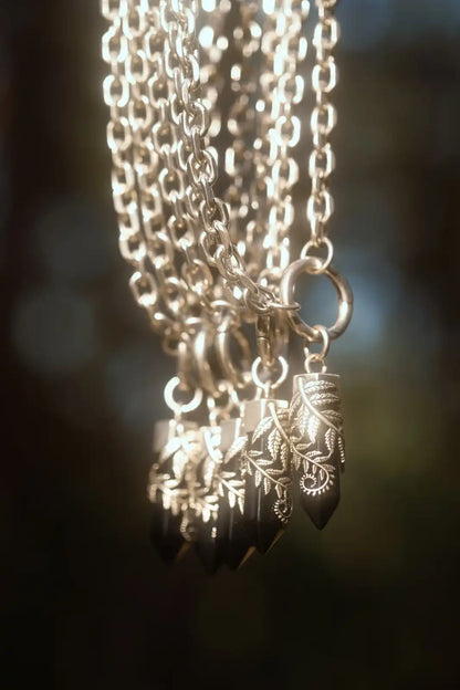 CRYSTAL FERN O-RING CHOKER (✦ Restyle)