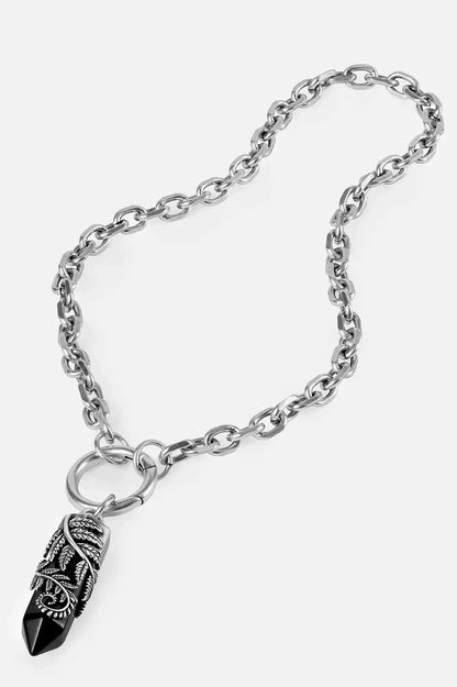 CRYSTAL FERN O-RING CHOKER (✦ Restyle)