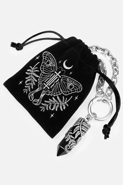 CRYSTAL FERN O-RING CHOKER (✦ Restyle)