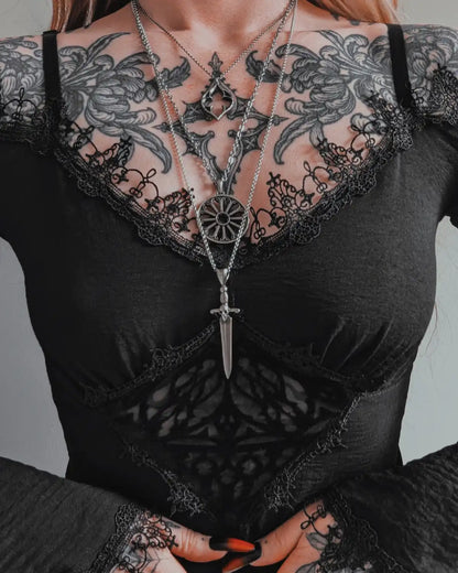 DELPHYNE LONG SLEEVE TOP (✦ Restyle)