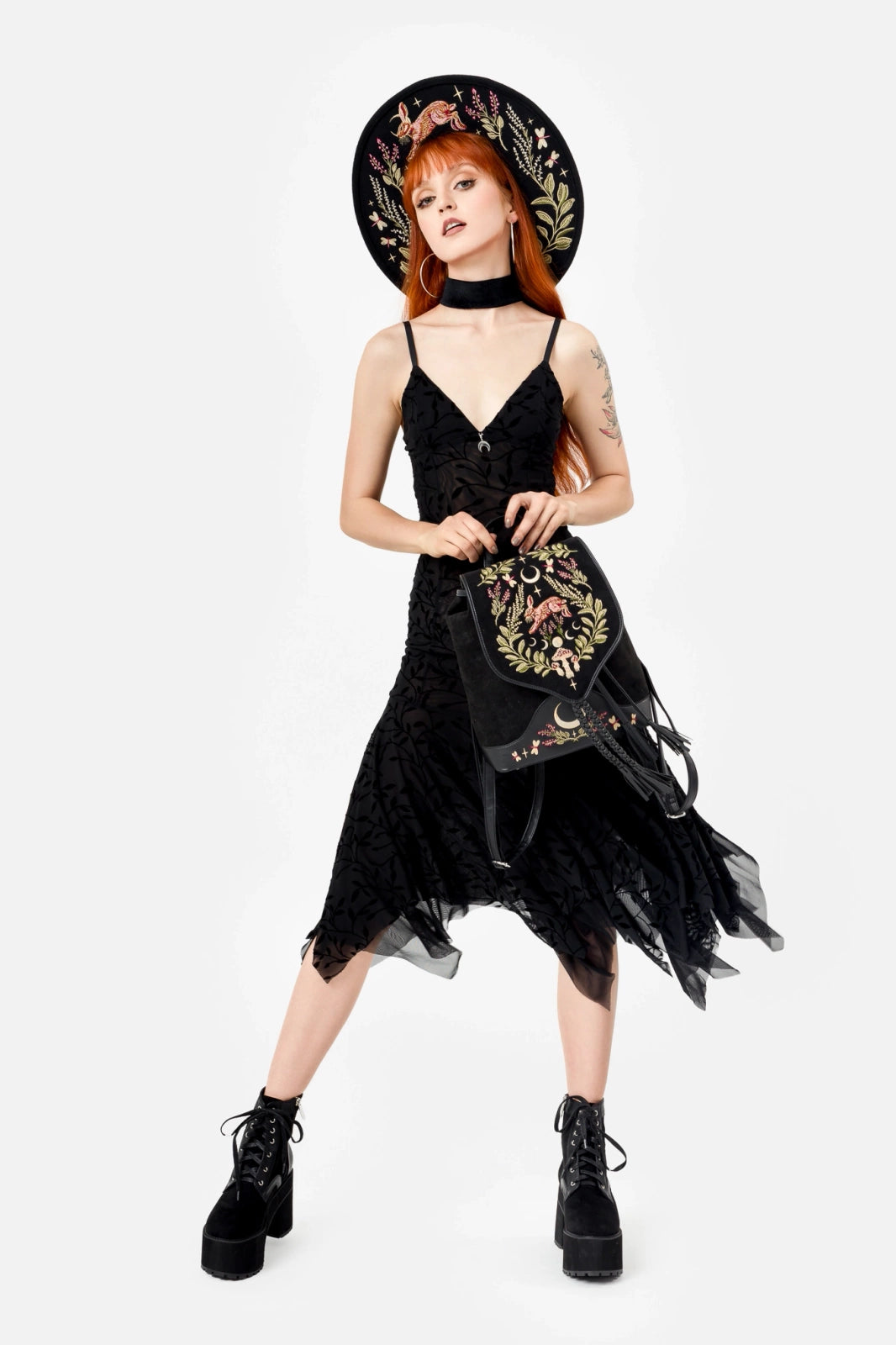falling leaves dress SUZETTE GOWN