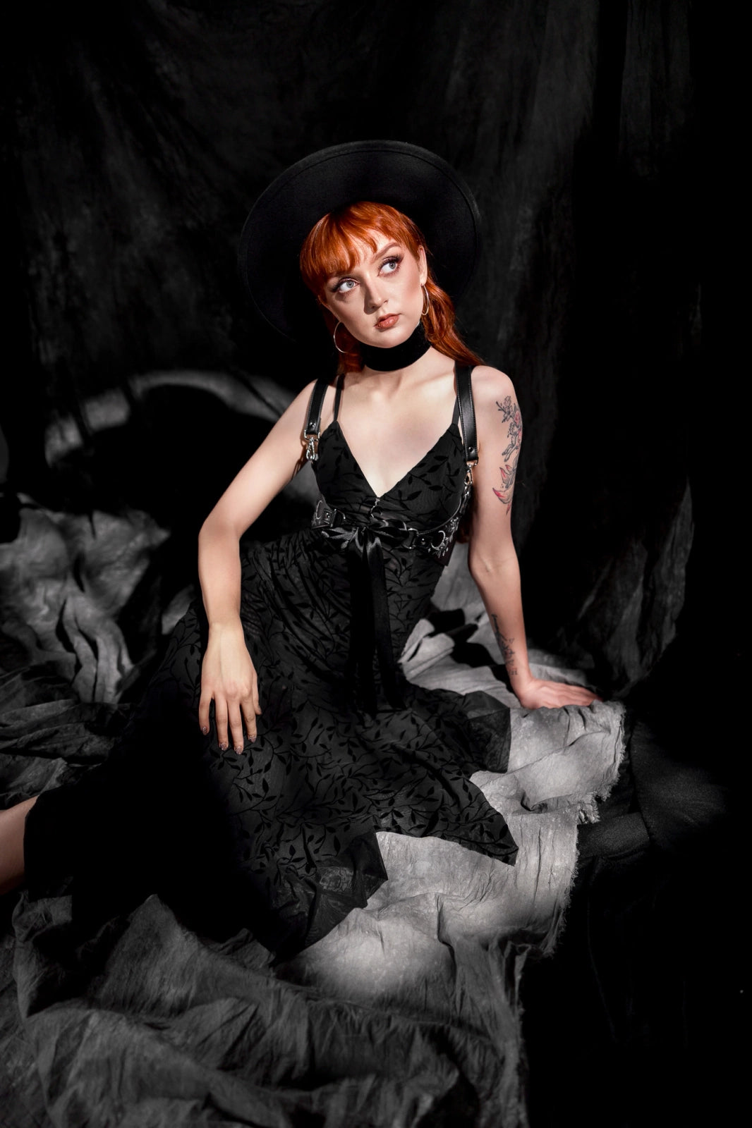 FALLEN LEAVES MIDI DRESS (✦ Restyle)