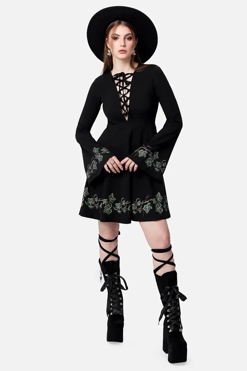 TANGLED VINES MINI DRESS (✦ Restyle)